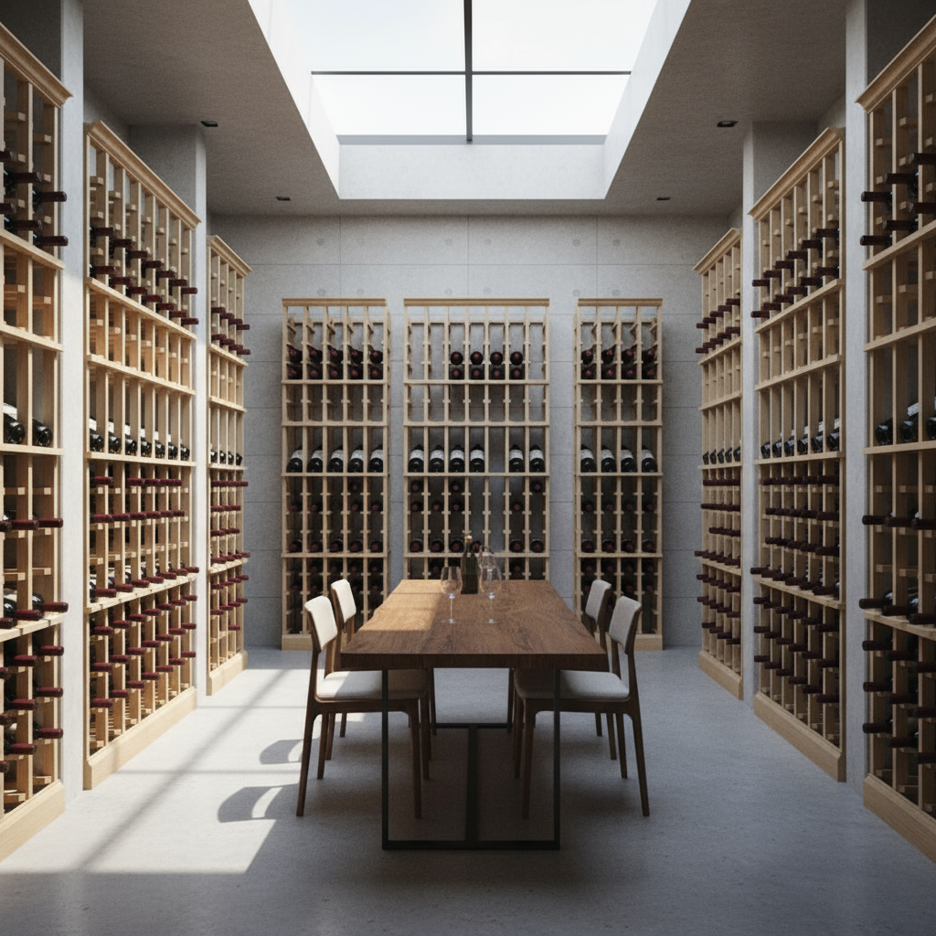 Full Height Standard (750ml) 6 Column - Premier Cru Premium Wooden Racking