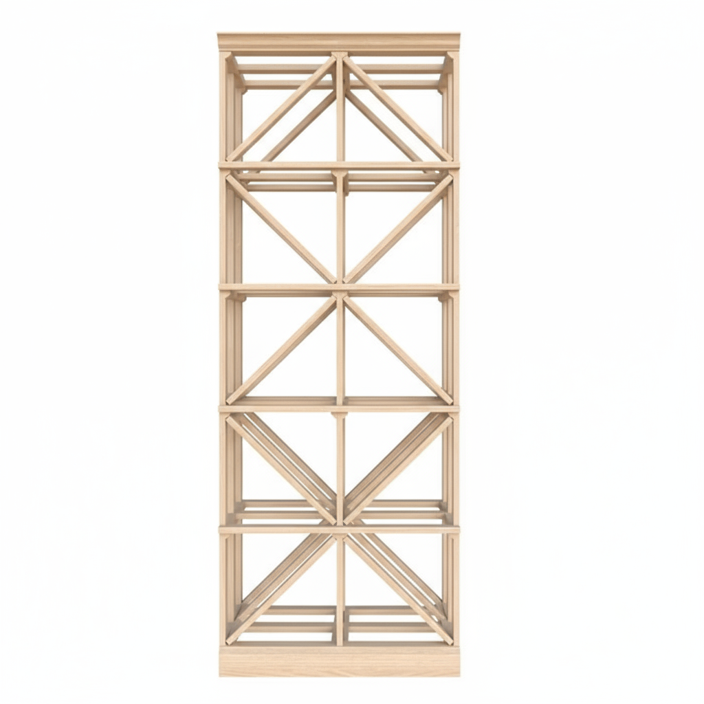 Double Diamond Bin - Premier Cru Premium Wooden Racking