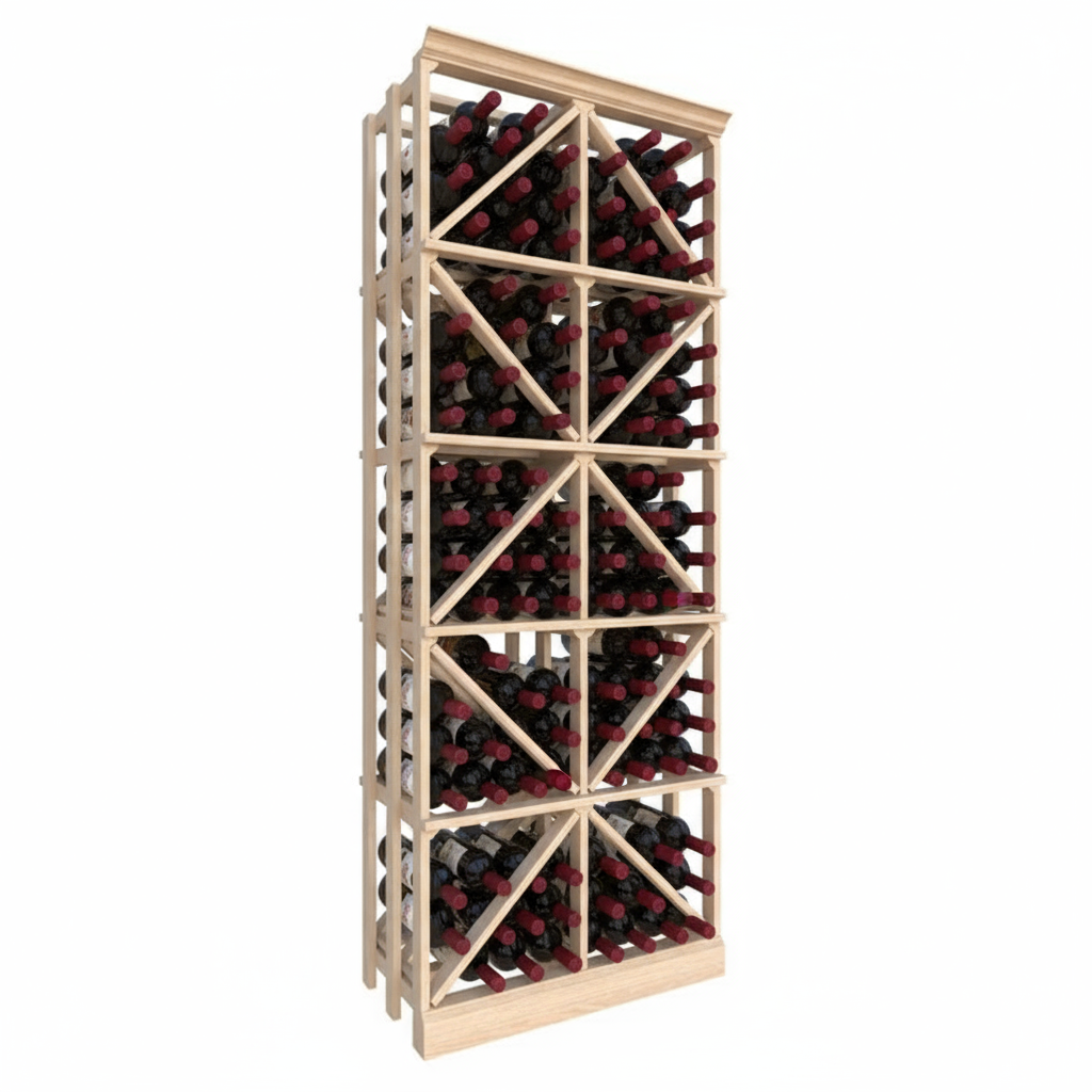 Double Diamond Bin - Premier Cru Premium Wooden Racking