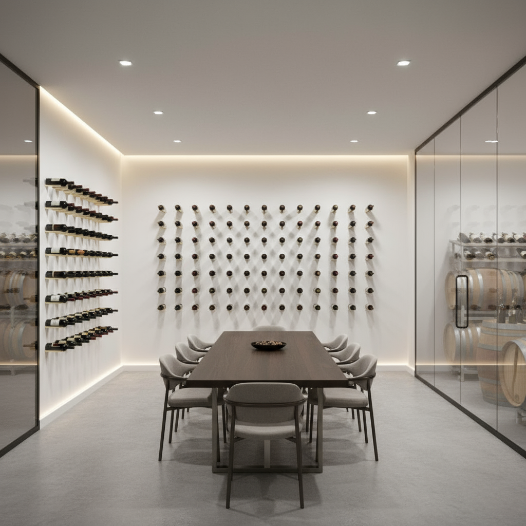 VinoFabbrica Wine Bottle Rails