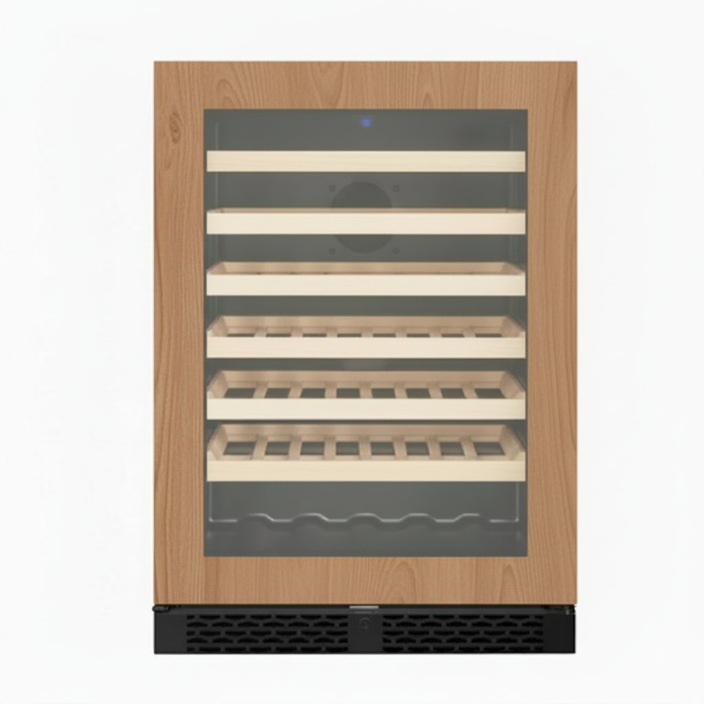 Vantaggio Wine Cellars Vantaggio V54 Single Zone Wine Cooler Panel Ready - Glass Door