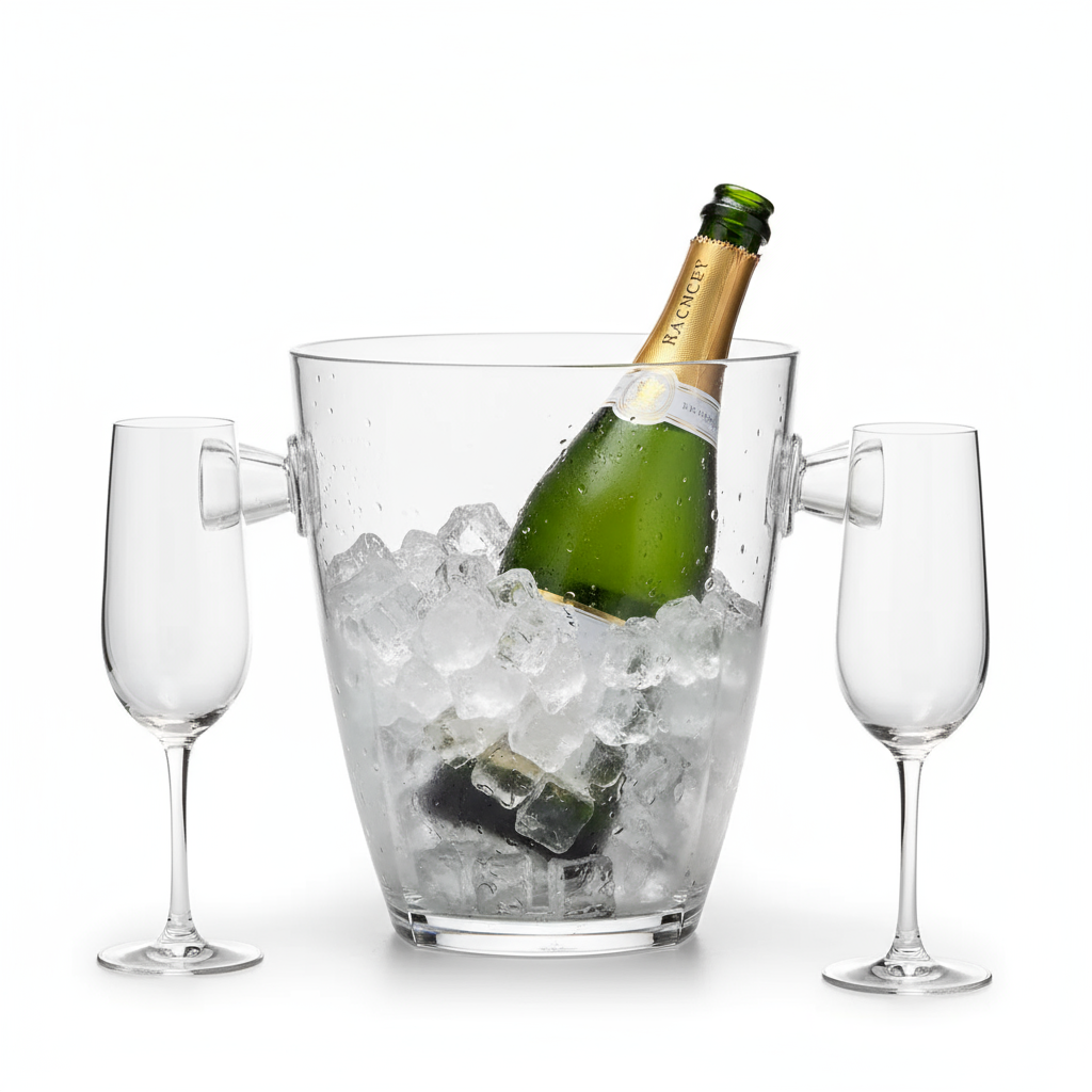 Franmara Clear Acrylic Wine Cooler