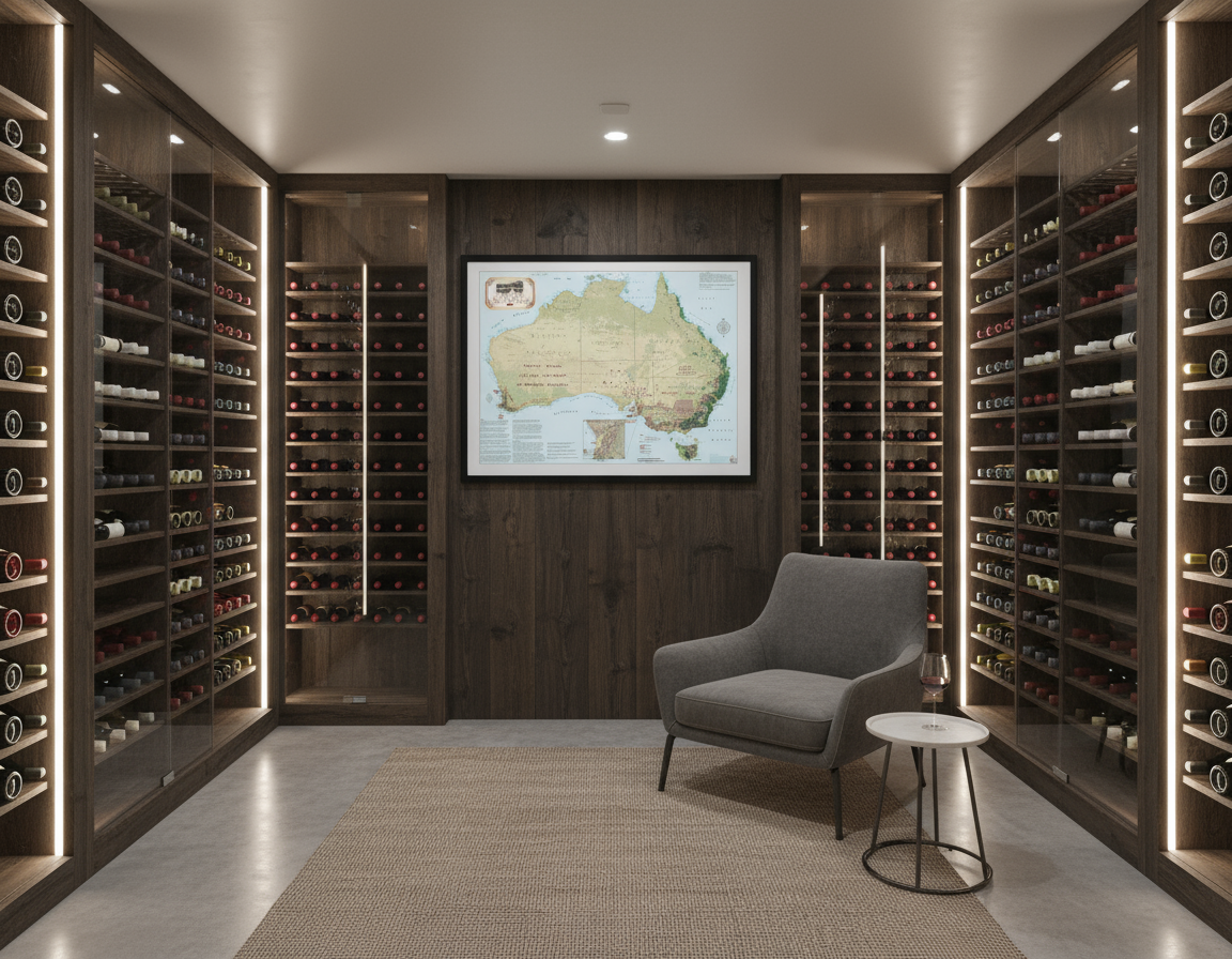 Australia Wine Map