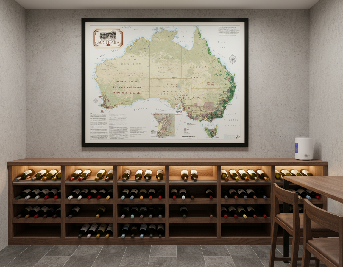 Australia Wine Map