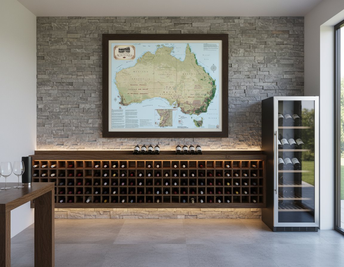 Carte des Vins d'Australie