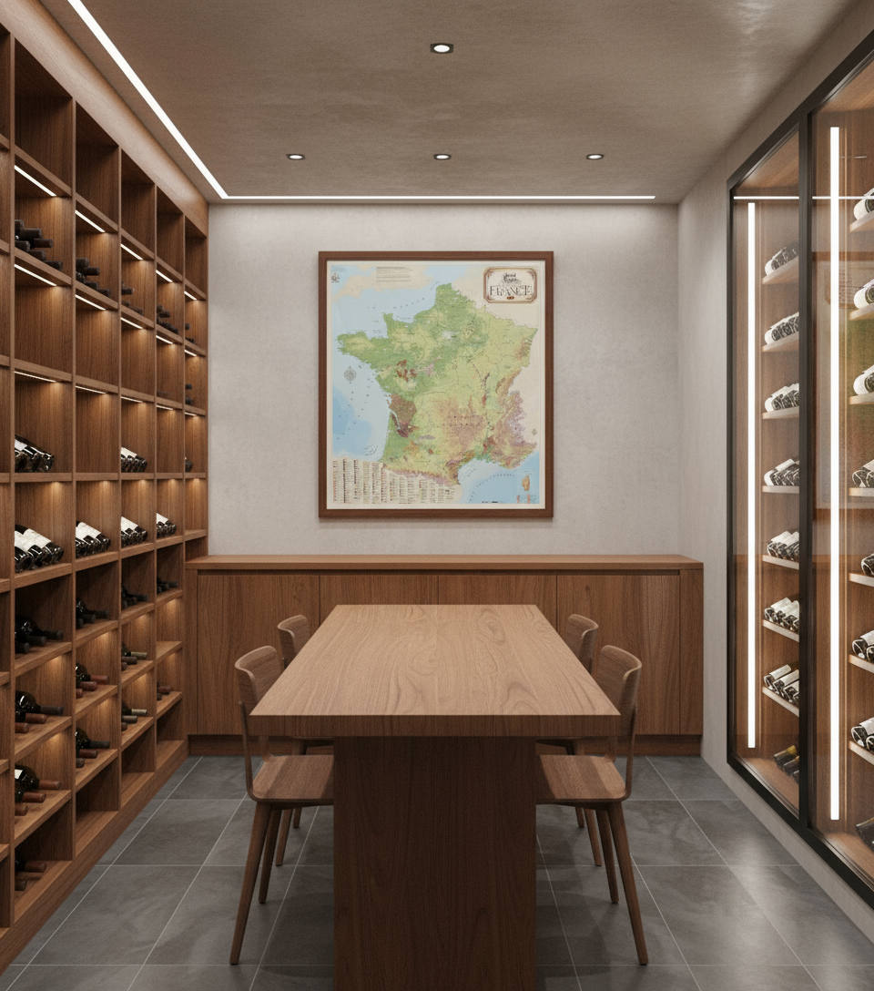 Champagne Region France Wine Map
