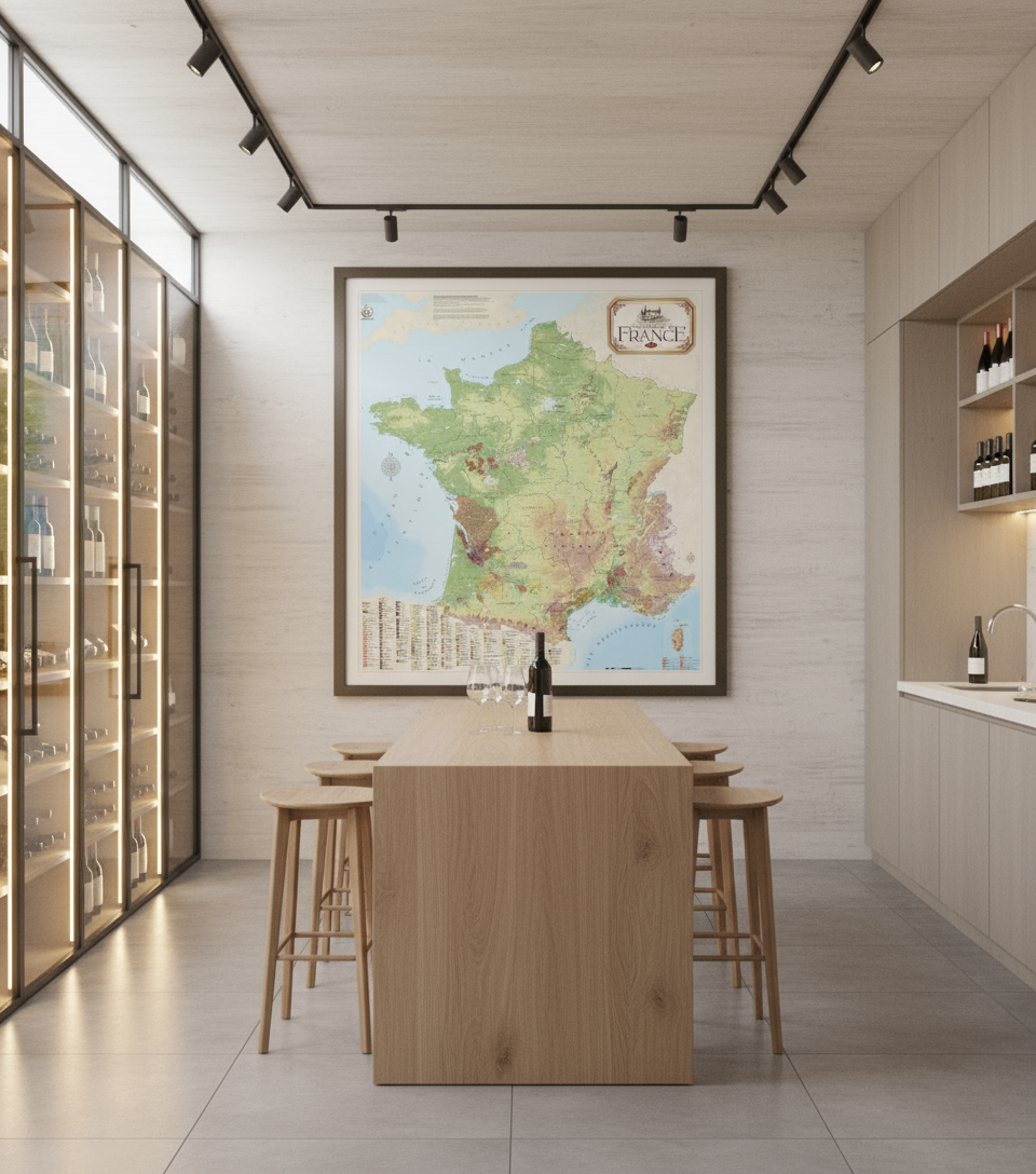 Champagne Region France Wine Map