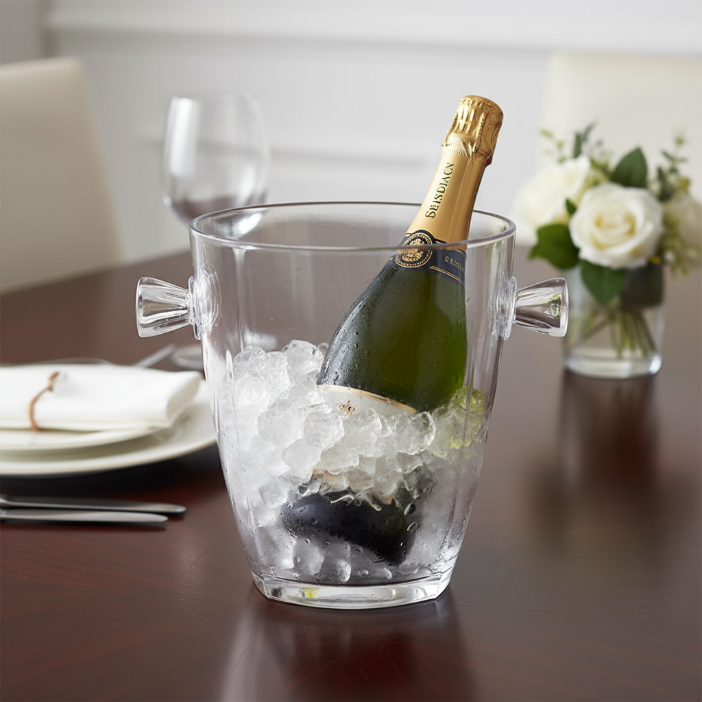 Franmara Clear Acrylic Wine Cooler