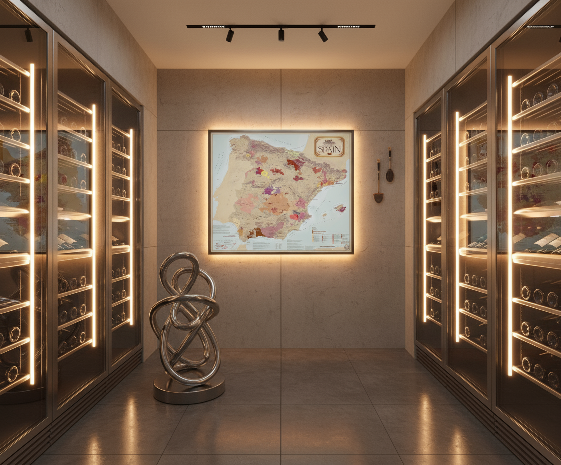 Spain Wine Map