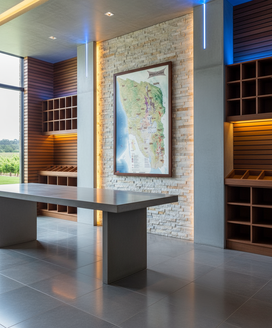 Sonoma County Wine Map