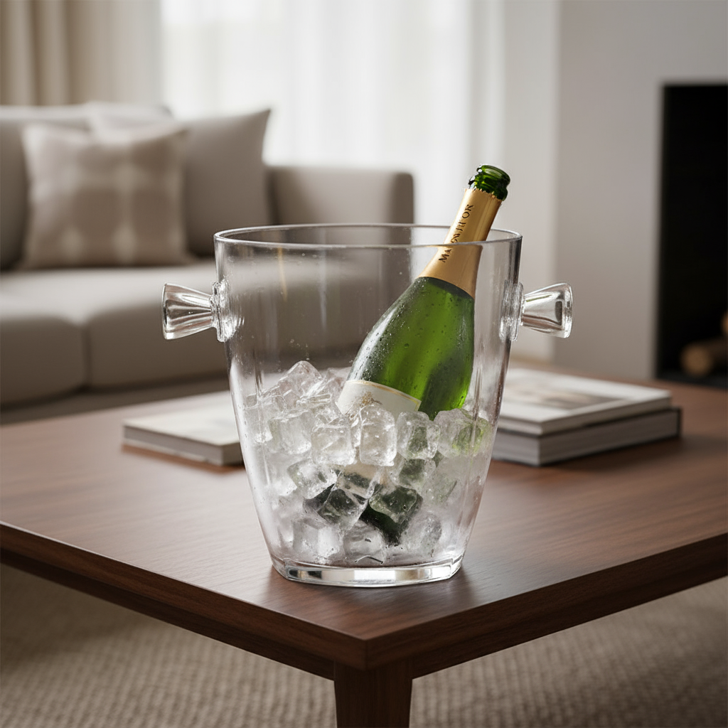 Franmara Clear Acrylic Wine Cooler
