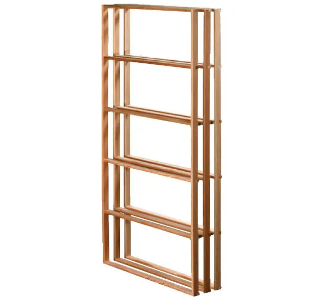 F09 Wood Case - Modular Racks - Redwood