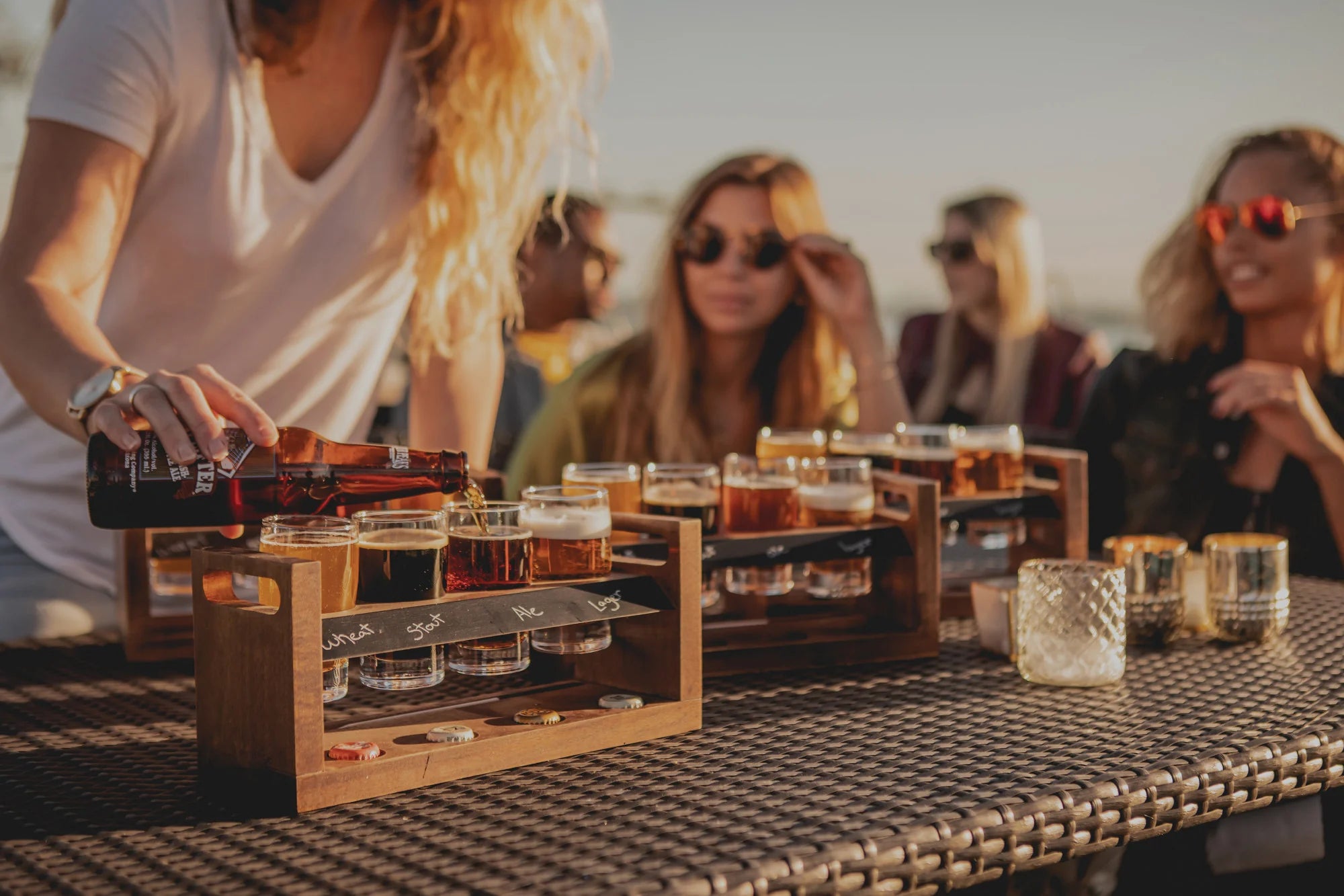 Craft Beer Flight Beverage Sampler