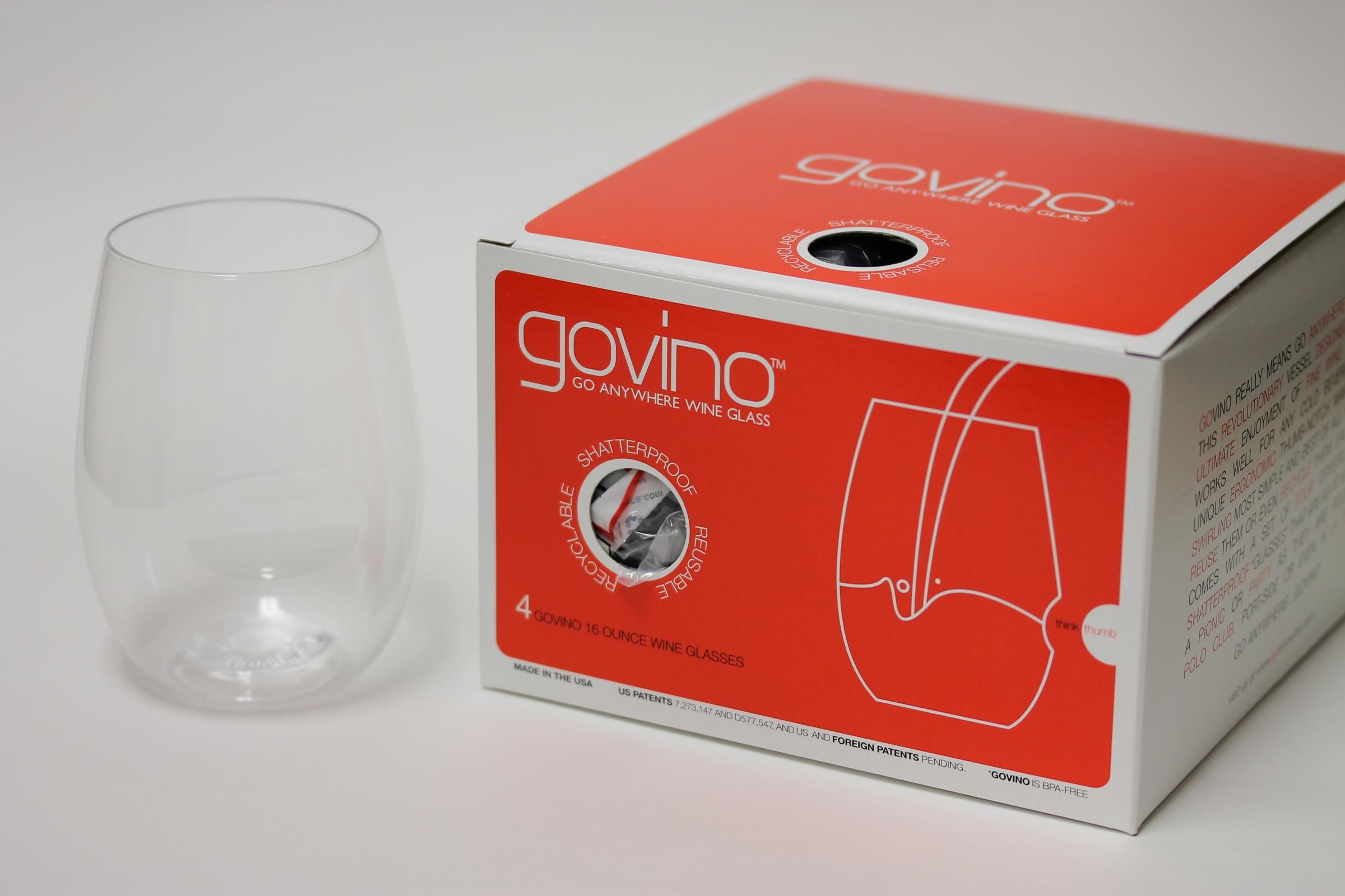 GoVino 16oz Shatterproof Tumblers