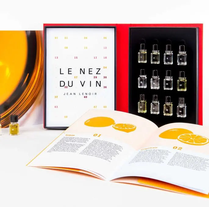 Le Nez du Vin Le Nez du Vin White Wine Aroma Kit – 12 Aromas