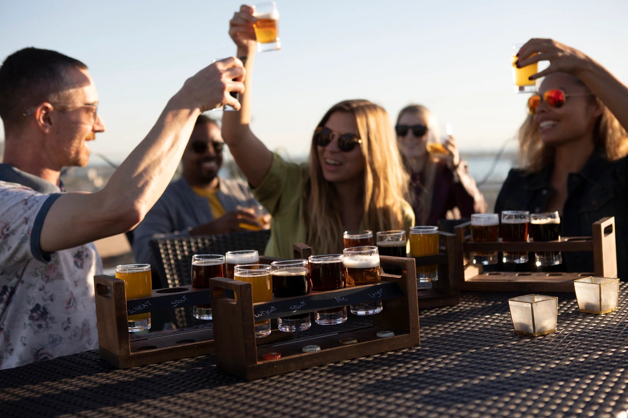 Craft Beer Flight Beverage Sampler