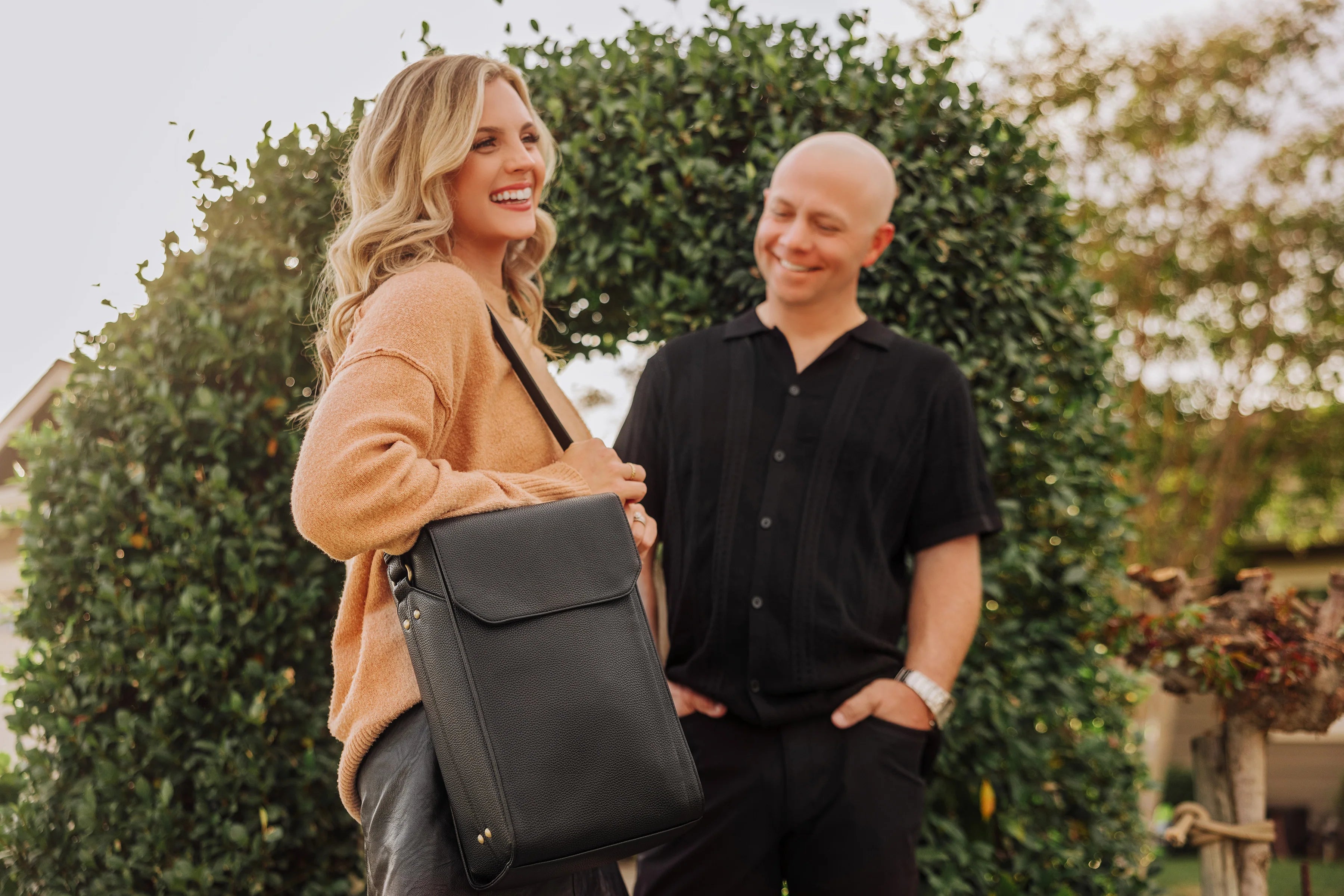 Legacy Barossa Two Bottle Leatherette Wine Tote