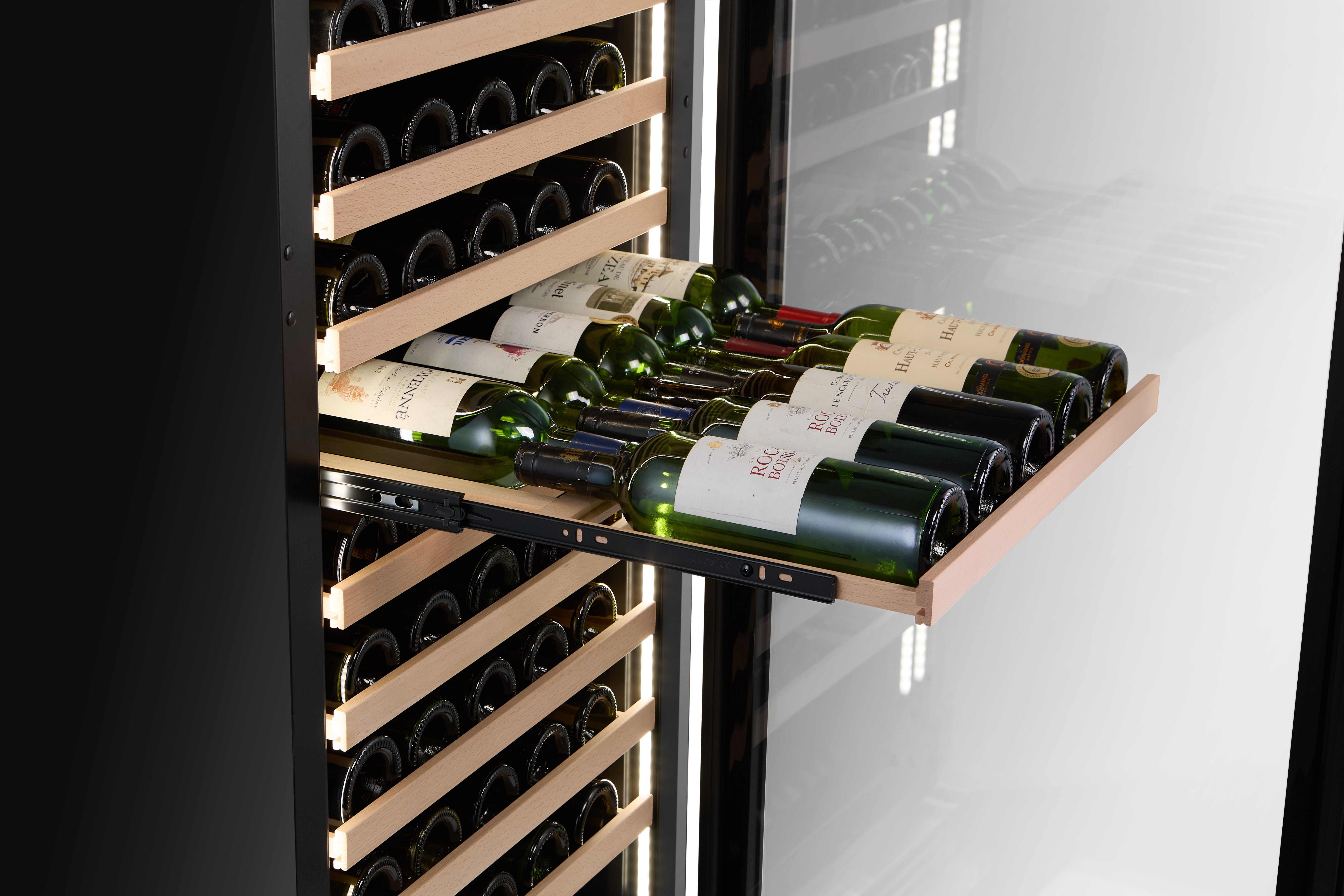 v164 stainless single zone tray with wine