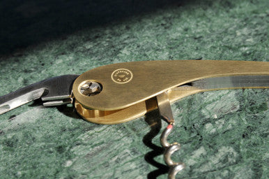 Soft Brass Machine Corkscrew