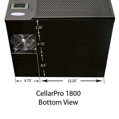 Cellar Pro through the wall wine cooler