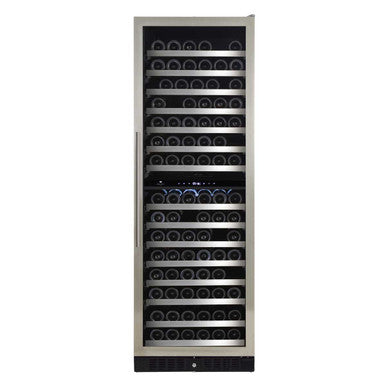 Wine Cell'R: 166 Bottles- Dual Zone - Reversible Door WC166SSDZ6