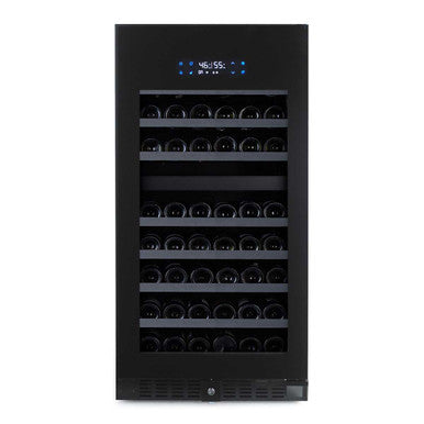 Wine CellR Black Pearl Dual Zone 89 Bottle