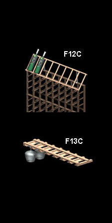 Display & Stemware Rack - Modular Racks - Redwood