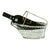 Wine Bottle Cradle - Silver Plated