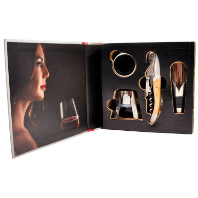 Wine Plaza 4-Piece Professional Wine Set