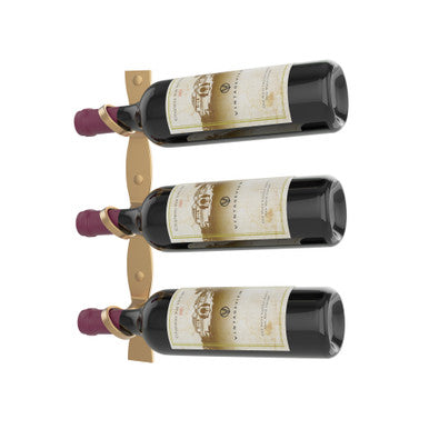 R Series Helix Single 15 (minimalist wall mounted metal wine rack)