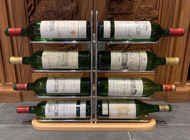 Portable 8 Bottle-rack