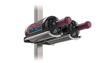 Vino Rails Magnum Mounting Plate (floating wine rack system component)