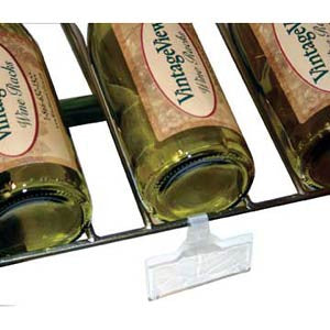 Wine Racks:Vintage View:Tags: Foldover plastic tags for Presentation Rack