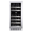 Wine Cell'R Diamond Collection Wine Cabinet Dual Zone 26 Bottle