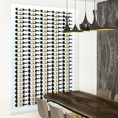 W Series Feature Wall 8 (wall mounted metal wine rack kit)