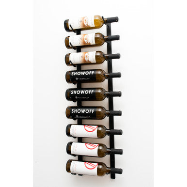 W Series Wine Rack 3 (wall mounted metal bottle storage)