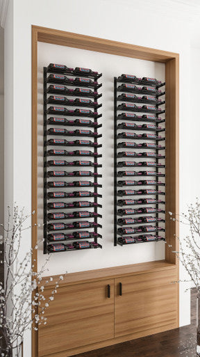 Evolution Wine Wall 5 2C Extension (wall mounted metal wine rack expansion pack)