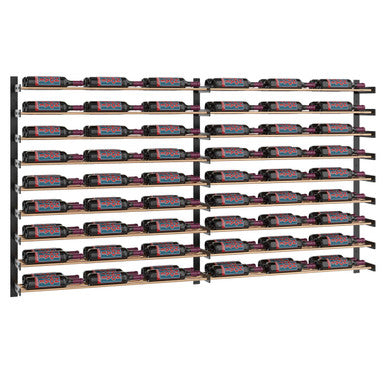 Evolution Wine Wall 9x6 Designer Grid (wall mounted metal wine rack)