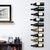 Wall Mount Metal Wine Racks (Set of 4)