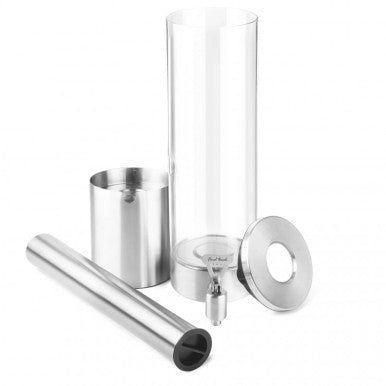 Final Touch 2.5L Stainless Steel & Glass Beverage Dispenser