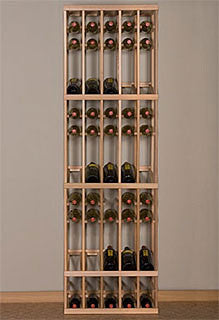 Retail 12 Magnum Wood Wine Rack  - Premium Wooden Wine Racks